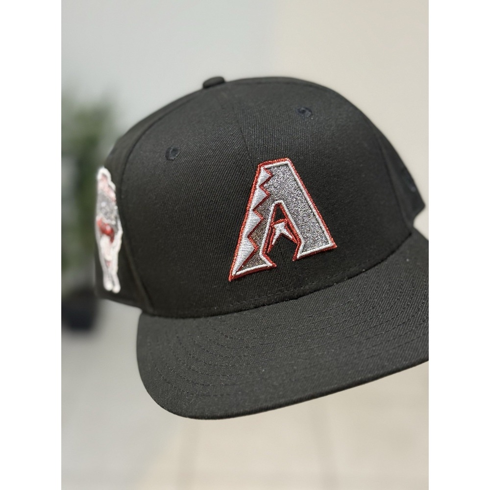 7 5/8 New Era 59Fifty Arizona Diamondbacks Fitted Hat Size Hat Club Inaugural 98